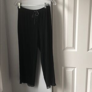 GAP Factory Black Pajama Pants